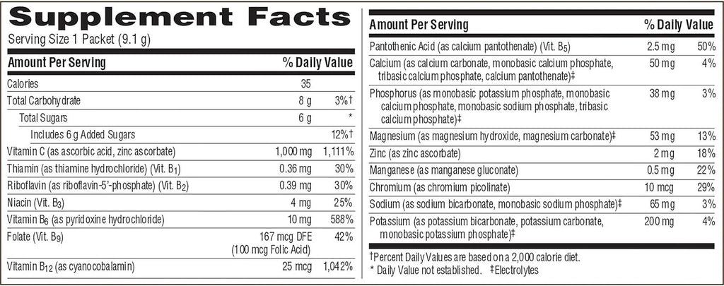 Emergen-C 1000mg Vitamin C Powder, Super Orange, 60 Ct R534568