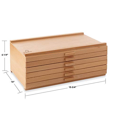 7 Elements 6 Drawer Wooden Artist Storage Box G860