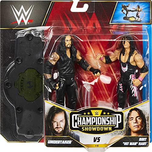 WWE Bret “Hit Man” Hart vs Undertaker 2-Pack 6-inch Action Figures Battle Pack C297479