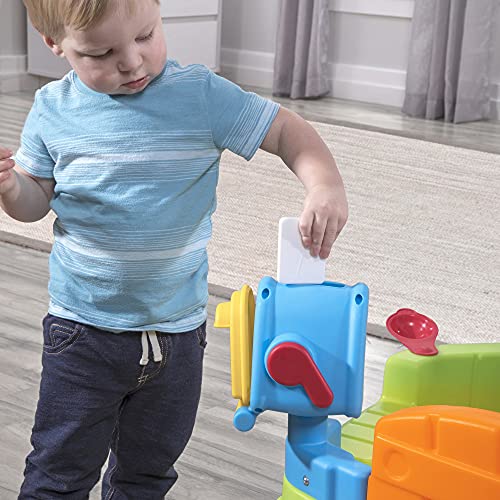Step2 Toddler Corner House Kids Playhouse Indoor/Outdoor Playset with Kitchenette T716169