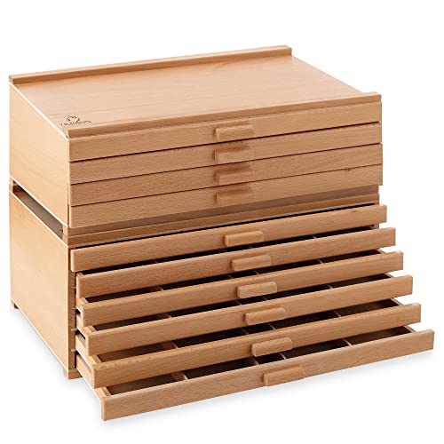 7 Elements 6 Drawer Wooden Artist Storage Box G860