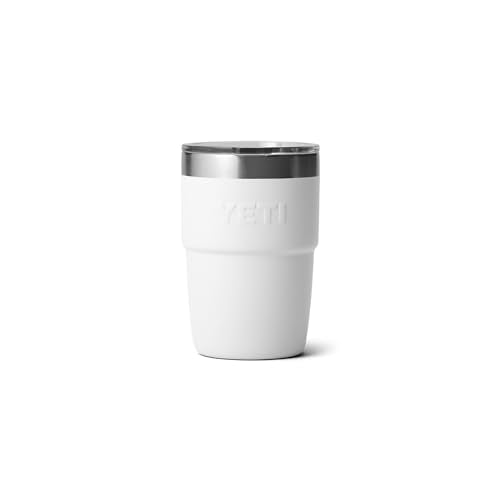 YETI Rambler 8 oz Stackable Cup, Stainless Steel, Vacuum Insulated with MagSlider Lid S120489