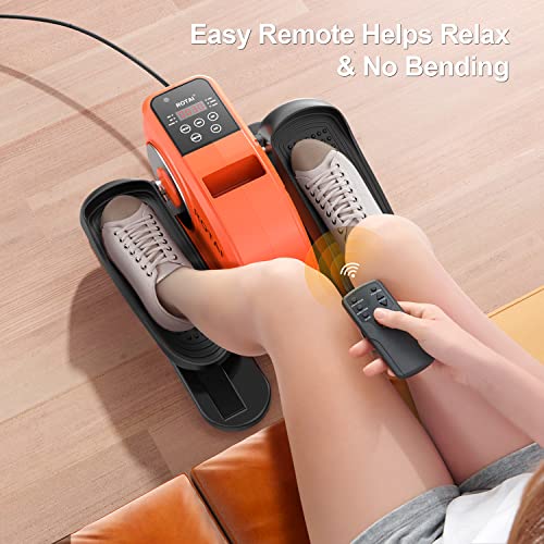 Under Desk Elliptical Machine for Seniors Rehab Electric Seated Leg Pedal Exerciser C14096