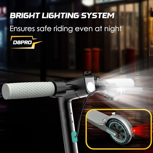 Electric Scooter for Adults, 19Mph, 15/21 Miles Range, Foldable with App Control O825633