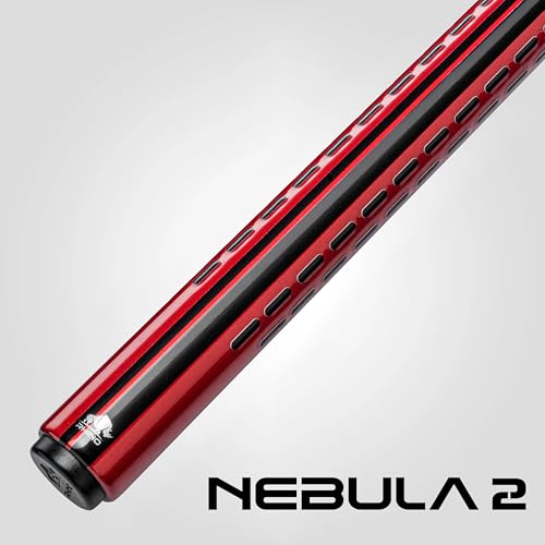 RHINO Nebula 2 Pool Cue - Carbon Fiber Shaft, Composite Butt, 12.4mm B23495