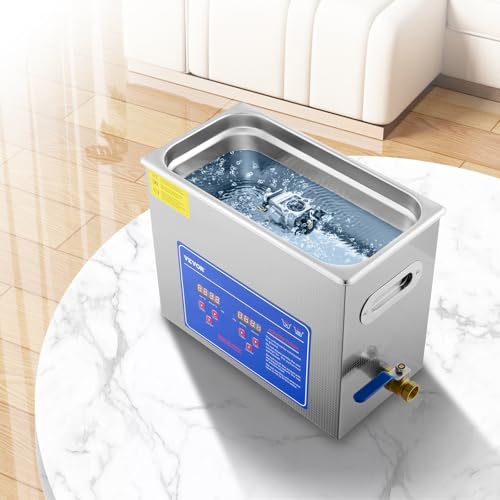 VEVOR Professional Ultrasonic Cleaner with Digital Timer & Heater, 3L W817988
