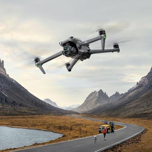 DJI Air 3 (DJI RC-N2) Drone with Dual Primary Cameras, 46-Min Flight Time X4993