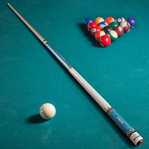 Pool Cue Stick 58 inch with Fiber Leather Tip J1025