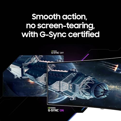 Samsung 49" Odyssey OLED G93SC Curved Gaming Monitor, 240Hz, QD-OLED U4685