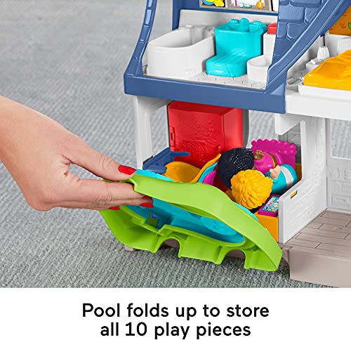 Fisher-Price Little People Friends Together Play House Set with Smart Stages N5792