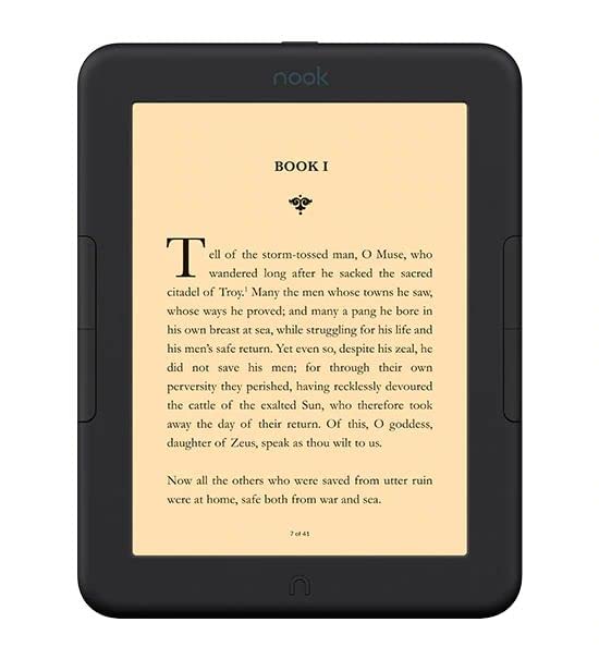 Nook Glowlight 4 eReader 32GB Black (Renewed) G80367