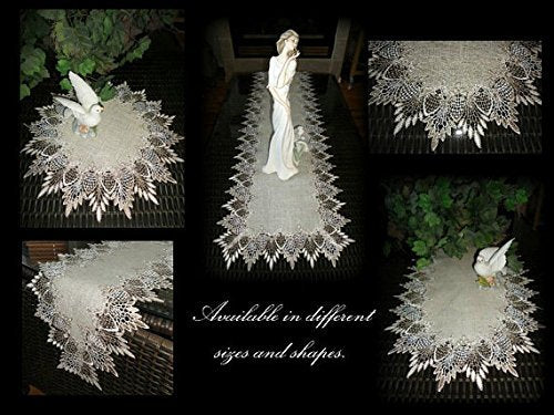 Mantel Shelf Scarf 90 Inch Lace Dresser Runner N702