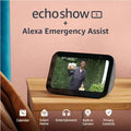 Amazon Echo Show 5 (newest model), Smart display with 2x the bass and clearer sound, Cloud Blue