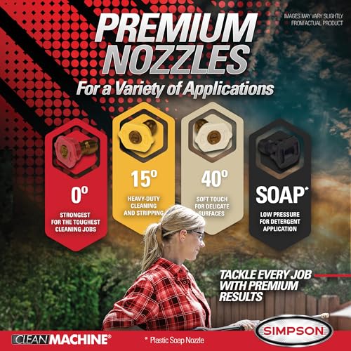 Simpson Cleaning 3400 PSI Gas Pressure Washer, 2.5 GPM, CRX Engine, 25-Foot Hose K189