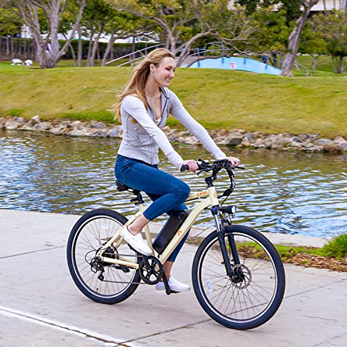 Jasion EB5 Electric Bike for Adults, 500W Brushless Motor, 40 Miles, 20 MPH, 7-Speed Y354