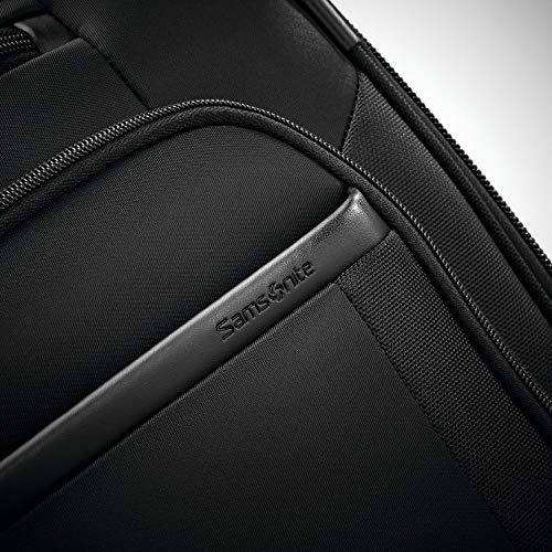 Samsonite Pro Travel Softside Expandable Luggage with Spinner Wheels, Black, Carry-On 21-Inch L839