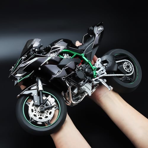 Die Cast Motorcycle 1:6 Scale Kawasaki H2R Alloy Racing Model L8357