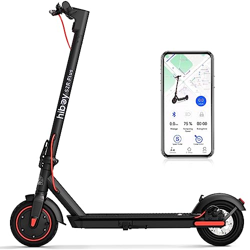 Hiboy S2 Series Electric Scooter, 8.5"-12" Tires, Up to 17-38 Miles Range, 350W/500W Powerful Motor & 19/23 MPH Portable Folding Commuting Electric Scooter for Adults with Double Braking System