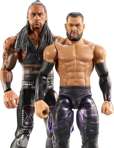 Mattel WWE Main Event Championship Showdown 2-Pack Action Figures, Damian Priest & Finn Balor M127086