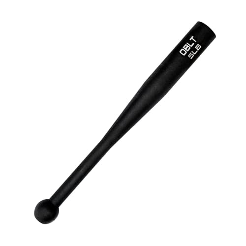 Indian Clubs - Steel Clubs for Workout Training, Weighted Exercise, 5LB, 10LB, 15LB for Strength Training