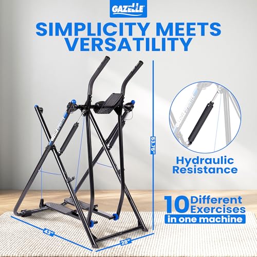 Gazelle Tony Little Total Body Fitness Elliptical Glider for Home Gym P513