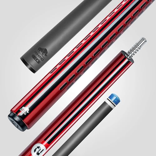 RHINO Nebula 2 Pool Cue - Carbon Fiber Shaft, Composite Butt, 12.4mm B23495