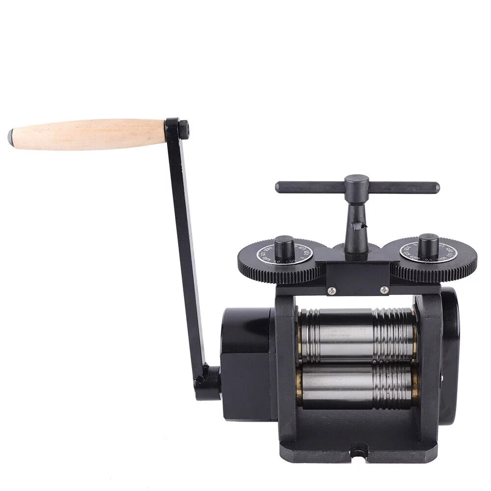 Fichiouy Jewelry Rolling Mill Machine 110mm Manual Combination Rolling Mill Y224584