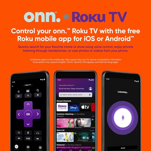 ONN 50-Inch Class 4K Ultra HD LED Smart TV HDR (Renewed) Q782206