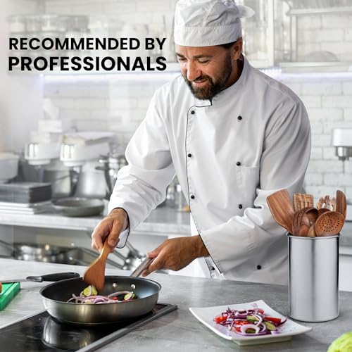 Zulay Kitchen 6-Piece Wooden Spoon Set for Cooking N5148
