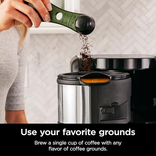 Ninja Hot and Cold Brewed System, Tea & Coffee Maker, 50 oz Thermal Carafe, Black B9176