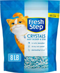 Fresh Step Crystals, Premium Cat Litter, Scented, 8 Pounds (Package May Vary)