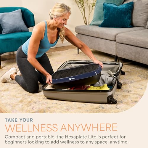 Lifepro Vibration Plate Exercise Machine with Magnetic Acupoints for Full Body Fitness P3479
