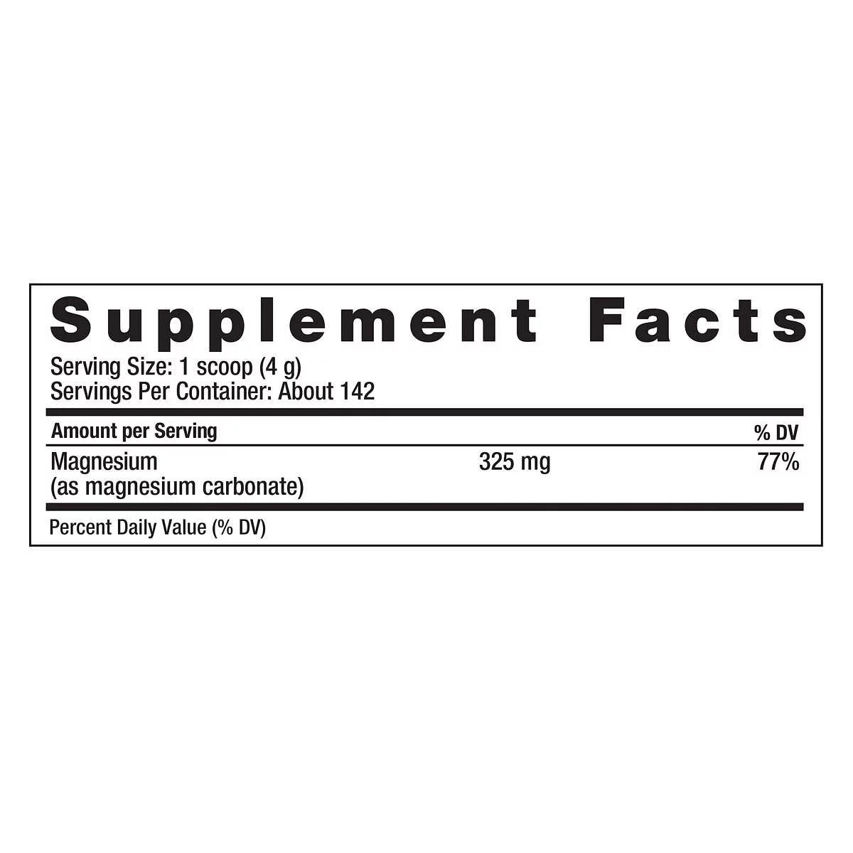 Natural Vitality Calm Magnesium Citrate Powder, 20 oz F6510
