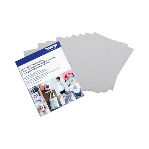 Brother Sublimation Printer with Ink Cartridges and 100 Sheets Paper W7569