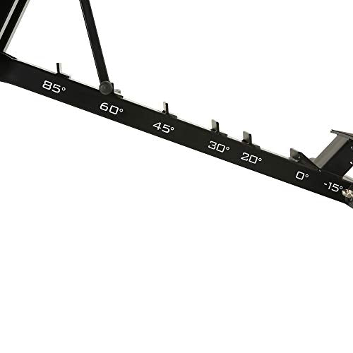 Fitness Reality 2000 Super Max XL Adjustable Weight Bench for Incline Decline Strength Training P8776