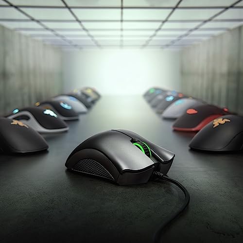 Razer DeathAdder Essential Gaming Mouse, 6400 DPI Optical Sensor, Black B344