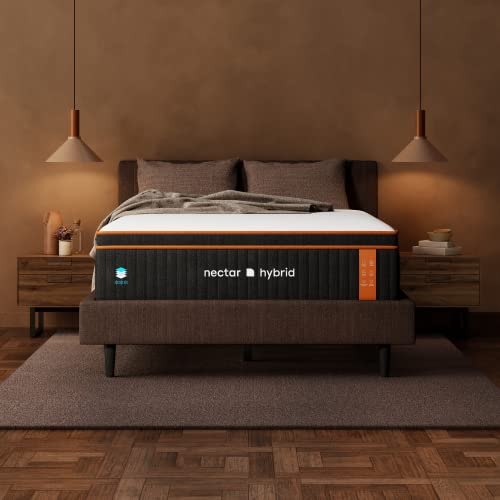 Nectar Hybrid Full Mattress 12 Inch Medium Firm Gel Memory Foam Y87993