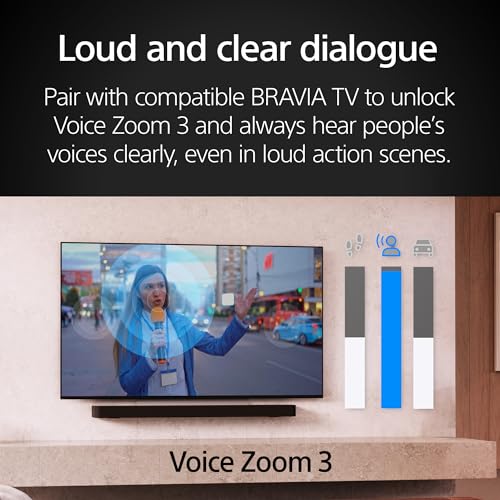 Sony BRAVIA 7 75 Inch Mini LED QLED 4K Ultra HD Smart Google TV with Dolby Vision HDR C88445