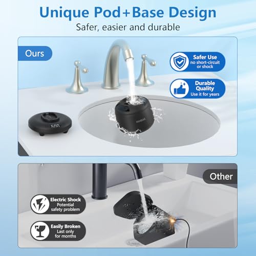 Ultrasonic Retainer Cleaner for Dentures & Aligner, 4 Modes, White U61236