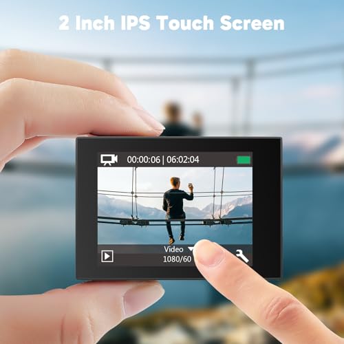 AKASO EK7000 Pro 4K Action Camera with Touch Screen, Waterproof G537