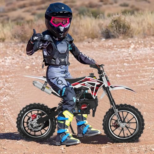 Kids Dirt Bike 49cc Gas Mini Motorcycle Off Road Pink Q561898