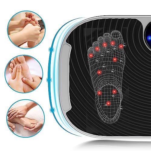 AXV Vibration Plate Exercise Machine Whole Body Workout Fitness Platform K84986