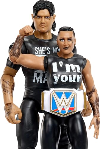 Mattel WWE Main Event Championship Showdown 2-Pack Action Figures & Accessory O3534