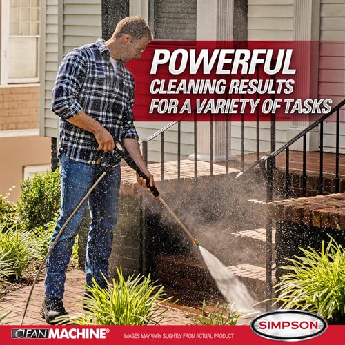 Simpson Cleaning 3400 PSI Gas Pressure Washer, 2.5 GPM, CRX Engine, 25-Foot Hose K189