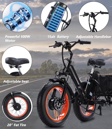 Adult Electric Tricycle 3 Wheel Bike for Adults A10327