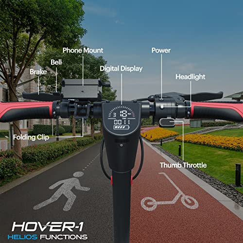 Hover-1 Helios Electric Folding Scooter, 18 MPH, 24 Mile Range O97657