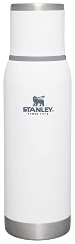 Stanley Adventure-To-Go Vacuum Bottle 25 oz Wide Mouth Insulated Stainless Steel Thermos, Blue Glow D5617