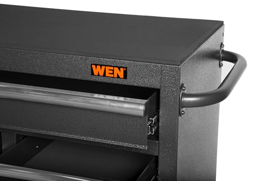 WEN 52-Inch Rolling Tool Cabinet with Powder-Coated Steel (GG532B) K336
