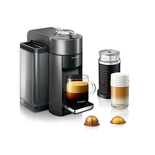 Nespresso Vertuo Coffee and Espresso Maker by De'Longhi, Graphite Metal E903048