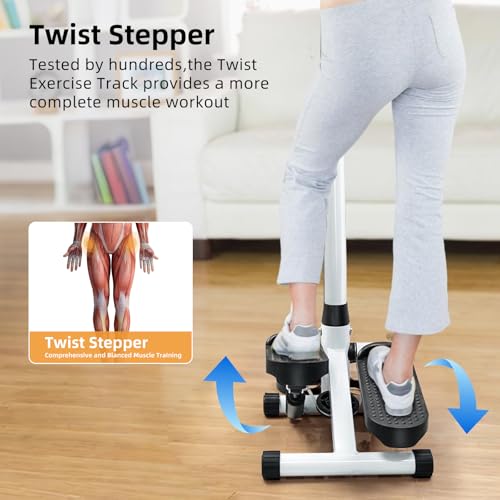 Stepper Machine with Resistance Bands, 300LBS Max Capacity C54907